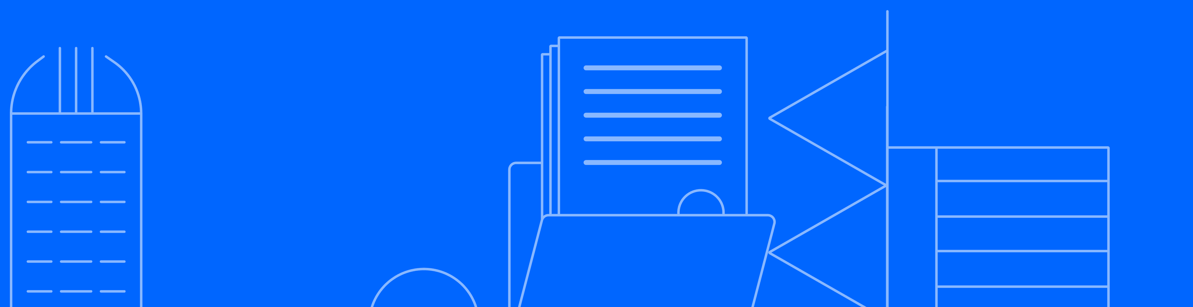 An illustrated view of Hong Kong